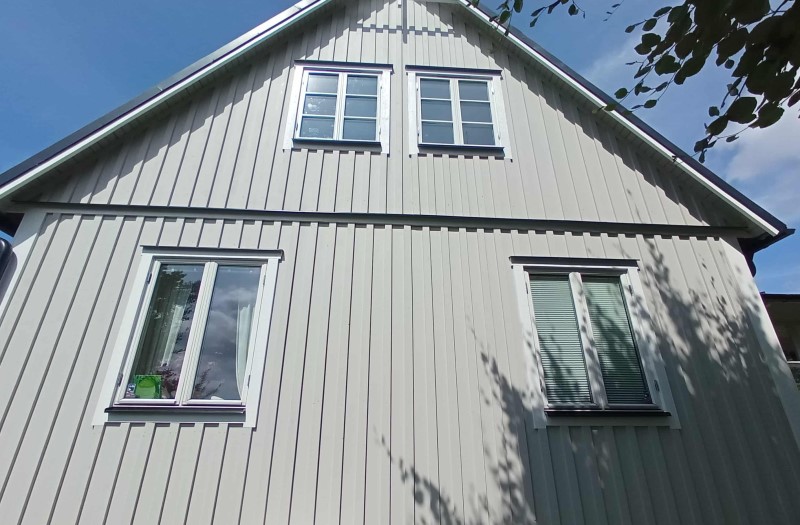 Fasadprojekt från Tomex Bygg